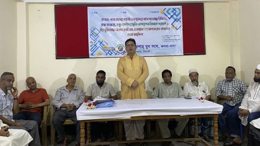 বিয়ানীবাজারে কসবা-খাসা গ্রামের রাস্তা সংস্কারের উদ্যোগ নিয়েছে গোলাবশাহ যুব সংঘ
