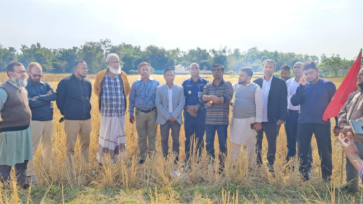 গোলাপগঞ্জে এএসপি অফিসের জন্য ভূমি দান করলেন ব্যবসায়ী শামীম