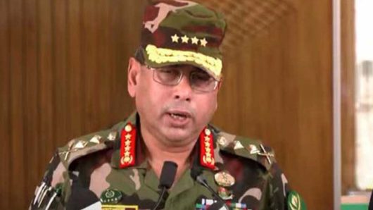 সেনাবাহিনী দেশের ক্রান্তিকালে পাশে দাঁড়িয়েছে : সেনাপ্রধান