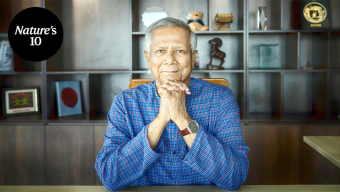 নেচারের সেরা ১০ ব্যক্তিত্বের তালিকায় ড. ইউনূস