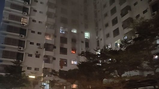 বুধবার রাতে আগুন লেগেছিল সচিব নিবাসেও