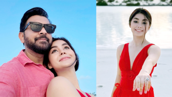 নীল সাগরের পাড়ে তাহসান-রোজার ‘মধুর মুহূর্ত’