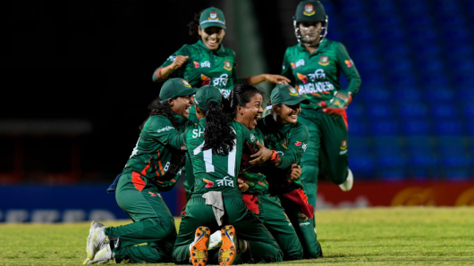 উইন্ডিজকে উড়িয়ে বিশ্বকাপের আশা জিইয়ে রাখল বাংলাদেশ