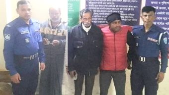 বড়লেখায় ইউনিয়ন যুবলীগ সভাপতিসহ গ্রেপ্তার ৩