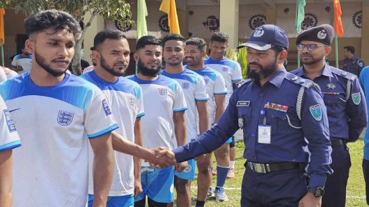 মৌলভীবাজারে সিলেট রেঞ্জ পুলিশ কাবাডি প্রতিযোগিতা উদ্বোধন