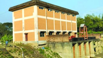 সিলেট জকিগঞ্জের ভারতের বাধায় চালু করা যাচ্ছে না শতকোটি টাকার পাম্প হাউজ