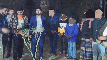 কুলাউড়ায় গাঁজা সেবন করতে গিয়ে জেলে গেলেন ৫ জন