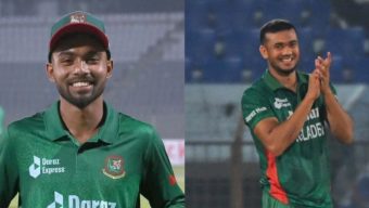 বাংলাদেশের দুঃসময়েও উন্নতি তাসকিন-তাওহিদের