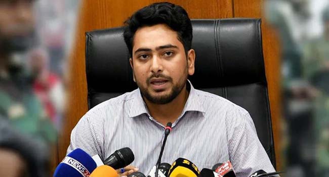 তিতুমীর কলেজের বিষয়ে ইতিবাচক সমাধানের প্রক্রিয়া চলমান : নাহিদ ইসলাম