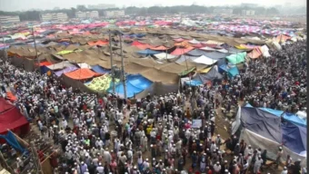 বিশ্ব ইজতেমা: শান্তি ও কল্যাণ কামনায় আখেরি মোনাজাতে শেষ হলো দ্বিতীয় ধাপ