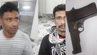 ১৭ মামলার আসামি বিদেশি অস্ত্রসহ সহোদর গ্রেফতার