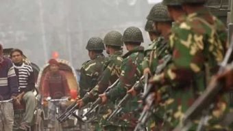 ঈদ নির্বিঘ্ন করতে মাঠে নামল সেনাবাহিনী