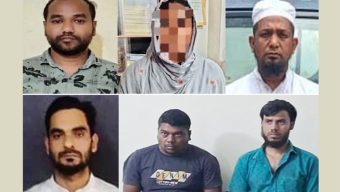 সিলেটে এক নারীসহ র‌্যাব-পুলিশের জালে ৬ জন
