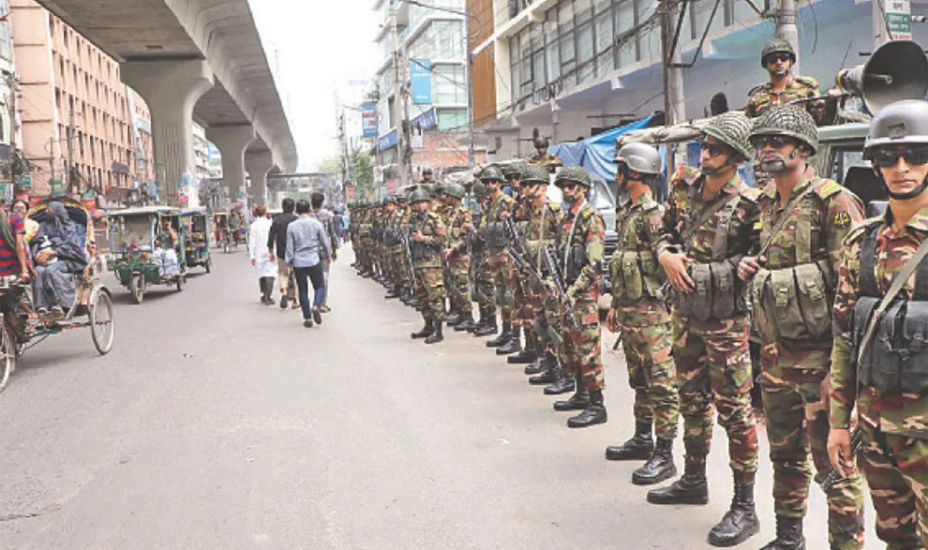সেনাবাহিনীকে কোনোভাবেই প্রশ্নবিদ্ধ করা যাবে না