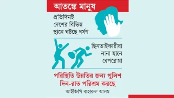 অপরাধীরা বেপরোয়া, আতঙ্কে মানুষ