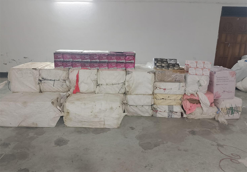 সিলেটে সেনা অভিযানে আটক ২ : কোটি টাকার পণ্য জব্দ