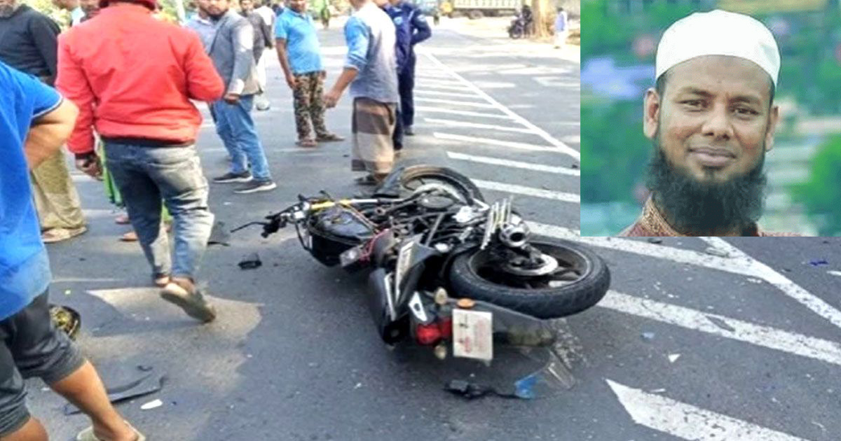 সিলেটে ট্রাক্টর-মোটরসাইকেলের সংঘর্ষে প্রাণ গেল যুবকের