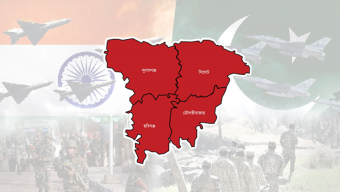 যুদ্ধ ভারত-পাকিস্তান, সিলেটে সতর্ক পুলিশ