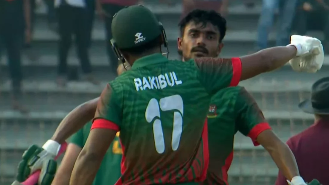 কঠিন সমীকরণ মিলিয়ে দক্ষিণ আফ্রিকাকে হারালো বাংলাদেশ