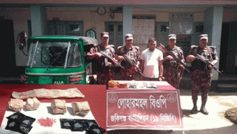 সিলেটে কোটি টাকার পণ্য জব্দ : চোরাকারবারি গ্রেফতার