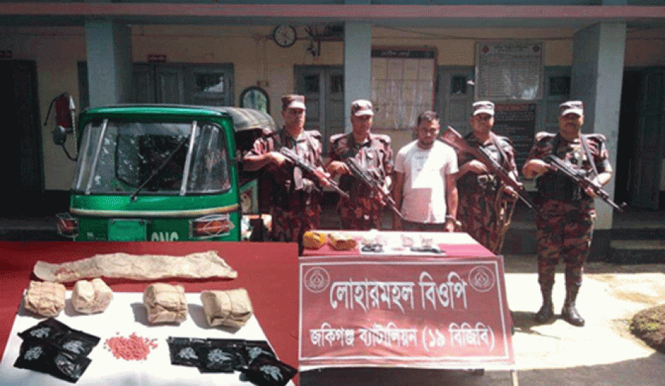 সিলেটে কোটি টাকার পণ্য জব্দ : চোরাকারবারি গ্রেফতার