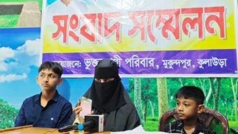 কুলাউড়ায় প্রবাসীর জায়গা দখলের অভিযোগ