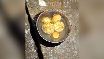 সিলেটের শাহজাহান ও আলিমের জামা-কাপড় পুড়িয়ে মিলল সোনা