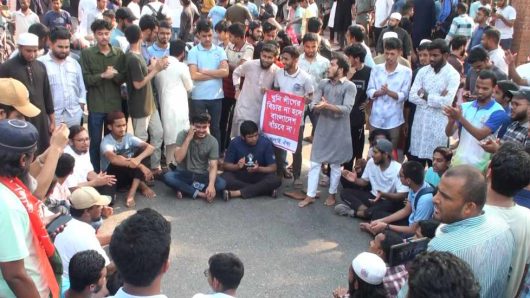 সিলেটে আওয়ামীলীগ নিষিদ্ধ না হওয়া পর্যন্ত রাজপথে অবস্থানের ঘোষণা