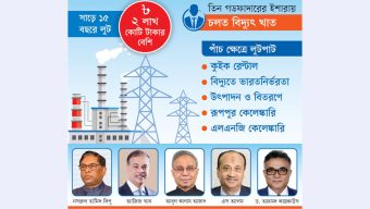 পঞ্চপাণ্ডবে ধ্বংস বিদ্যুৎ খাত