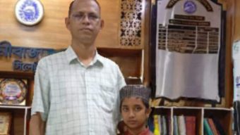 বিয়ানীবাজারে নিখোঁজ  শিশুকে পরিবারের কাছে ফিরিয়ে দিয়েছে পুলিশ