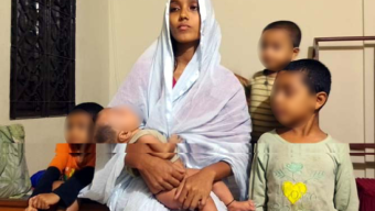 ওসমানীনগরে সংঘর্ষে স্বামীর মৃত্যু তে ৪ সন্তান নিয়ে দিশেহারা নাছিমা : পুরুষ শূণ্য গ্রাম