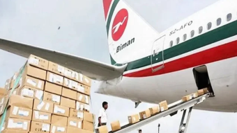 ৬০টন পণ্য নিয়ে সিলেট থেকে স্পেন গেলো ১১তম কার্গো ফ্লাইট