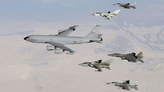 তিন ঘাঁটিতে ৩০টি যুদ্ধবিমান পাঠাল যুক্তরাষ্ট্র