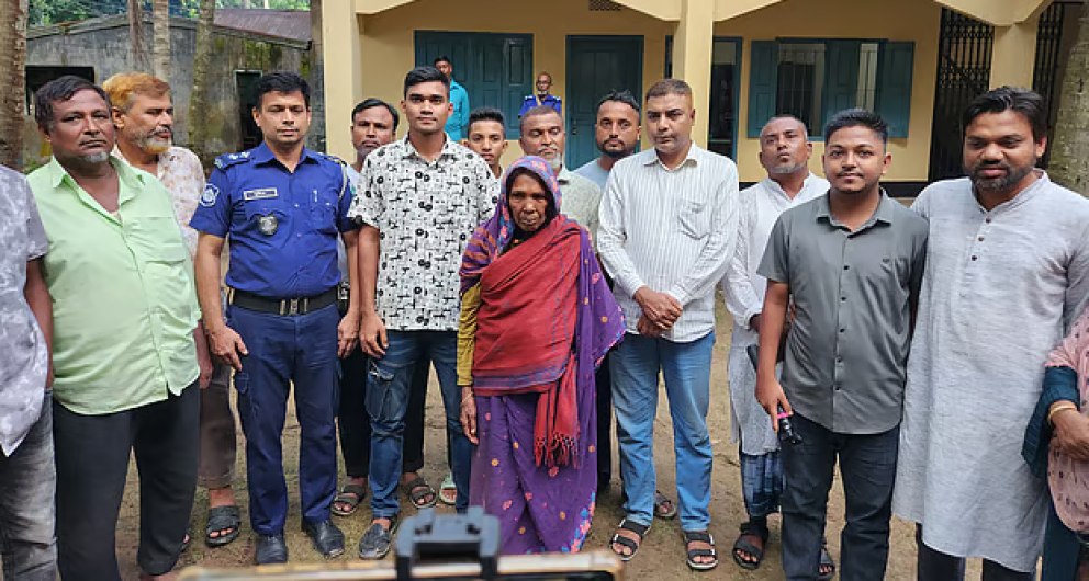 সেনা সদস্যের পোস্ট বদলে দিল কুলাউড়ার বৃদ্ধার জীবন!