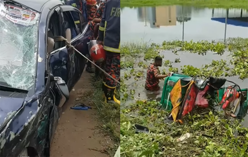 দক্ষিণ সুরমায় সড়ক দুর্ঘটনায় নিহত ১, আহত ৫