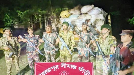 সিলেটে সেনা ও বিজিবির অভিযানে ৭০ লাখ টাকার কফি জব্দ