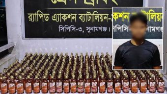 বিপুল পরিমাণ মদসহ র‌্যাবের জালে কারবারি