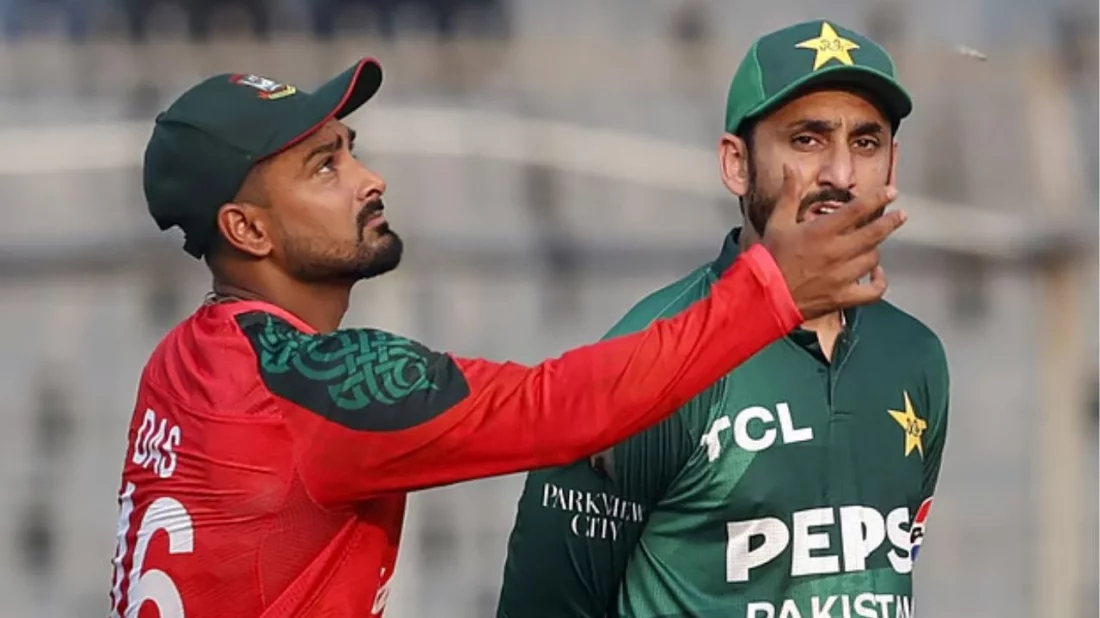 টসে জিতেছে পাকিস্তান, ব্যাট করবে বাংলাদেশ