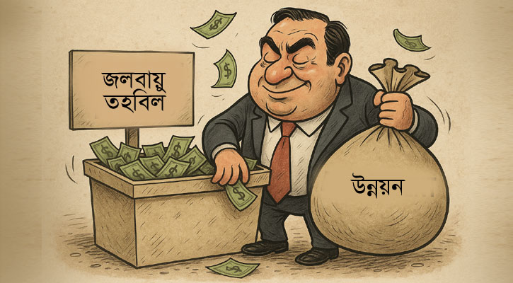 জলবায়ু তহবিল অপচয়, উন্নয়ন দেখিয়ে বরাদ্দ লুট