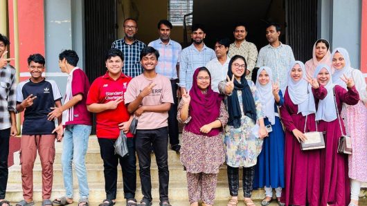 এসএসসি পরীক্ষার ফলাফলে উচ্ছ্বসিত বিয়ানীবাজারের শিক্ষক-শিক্ষার্থী