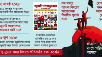 জুলাই সনদ: সংকট কোথায়