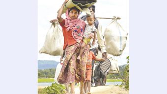 আবারও রোহিঙ্গা ঢুকছে কক্সবাজারে