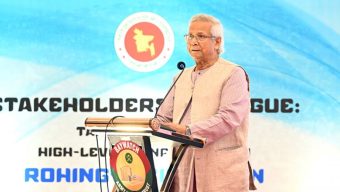 রোহিঙ্গা সংকটের সমাধান মিয়ানমারে: প্রধান উপদেষ্টা