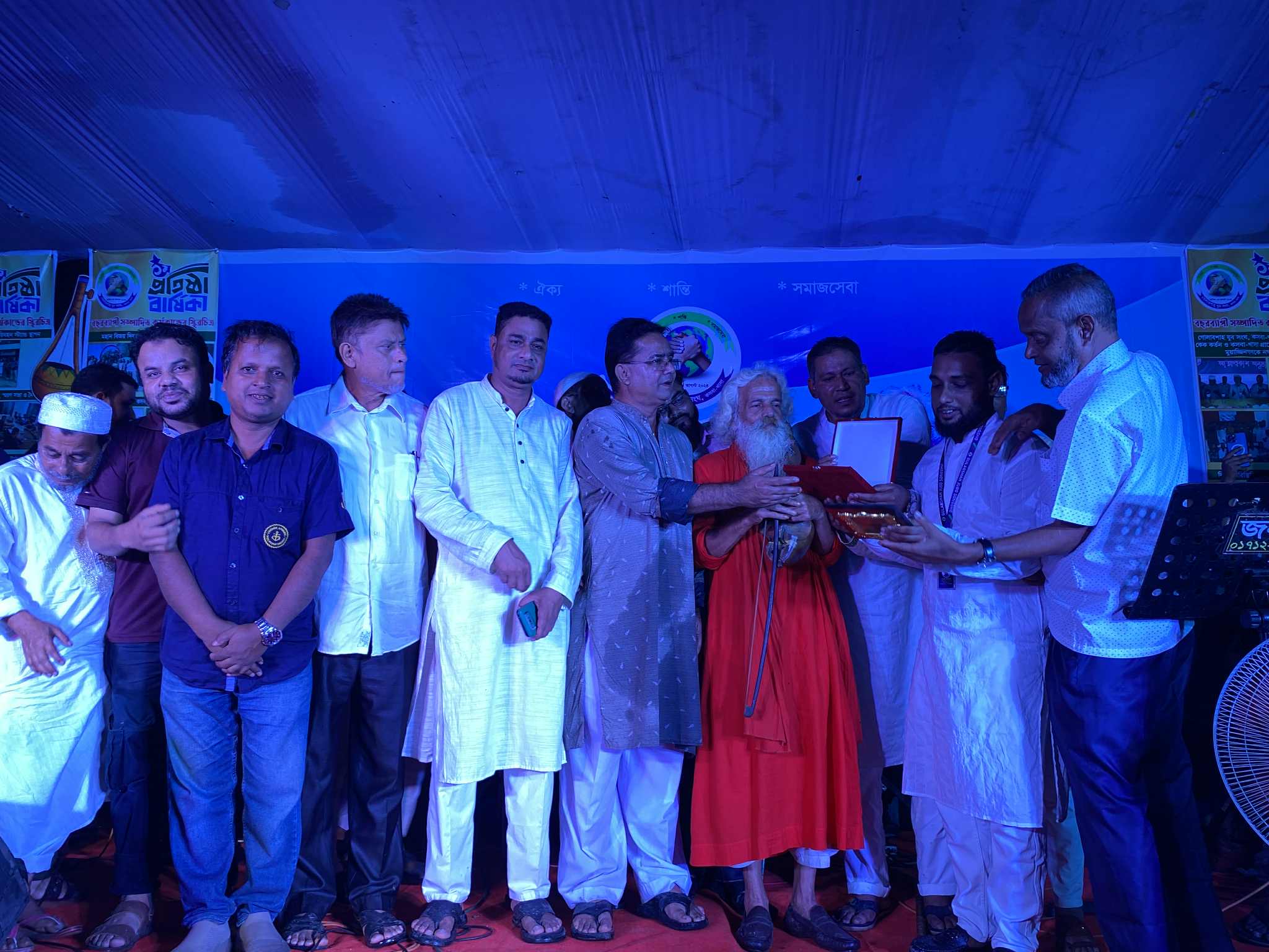 বিয়ানীবাজার মাতিয়ে গেলেন চিশতি বাউল