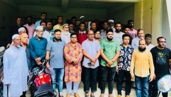 মহাসড়ক উন্নয়ন প্রকল্প বাস্তবায়নের দাবীতে বিয়ানীবাজারে বিএনপির স্মারকলিপি প্রদান