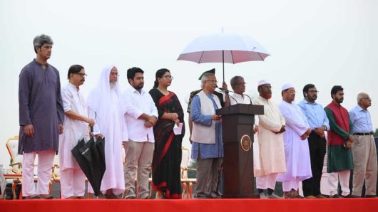 জুলাই ঘোষণাপত্র পাঠ করলেন প্রধান উপদেষ্টা, শহীদদের ‘জাতীয় বীর’ ঘোষণা
