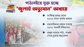 পাঠ্যবইয়ে আরও বিস্তৃত পরিসরে যুক্ত হচ্ছে ‘জুলাই অভ্যুত্থান’