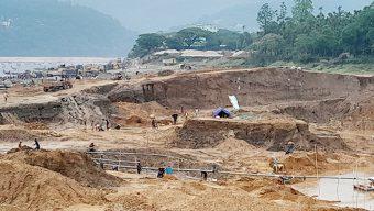 সিলেটে অবৈধ বালু উত্তোলন, ১৪ জন কারাগারে