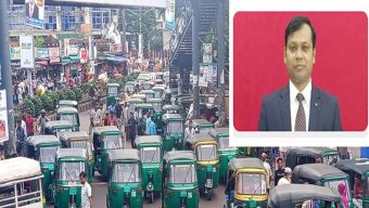 সিলেটের অবৈধ সিএনজিচালিত অটোরিকশা সরিয়ে নিতে আল্টিমেটাম