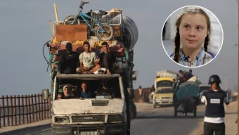 স্টারমারকে গাজায় ‘গণহত্যা’ থামিয়ে ‘আইনি দায়িত্ব’ পালনের আহ্বান গ্রেটা থুনবার্গের